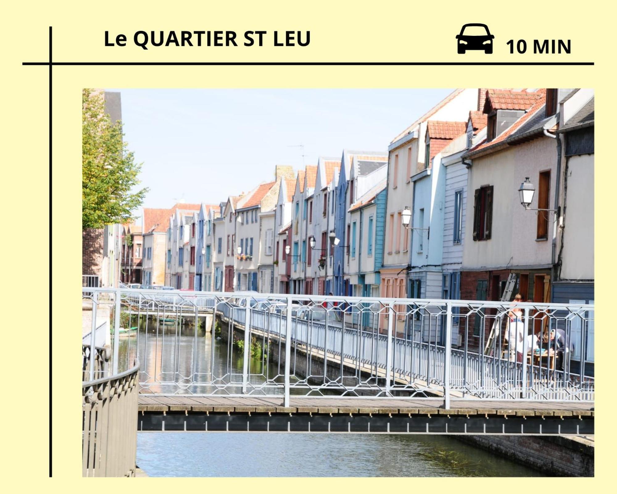 Dewailly, 2 Chambres, 3 Lits, Elegant, 700M Centre Ville Amiens Extérieur photo